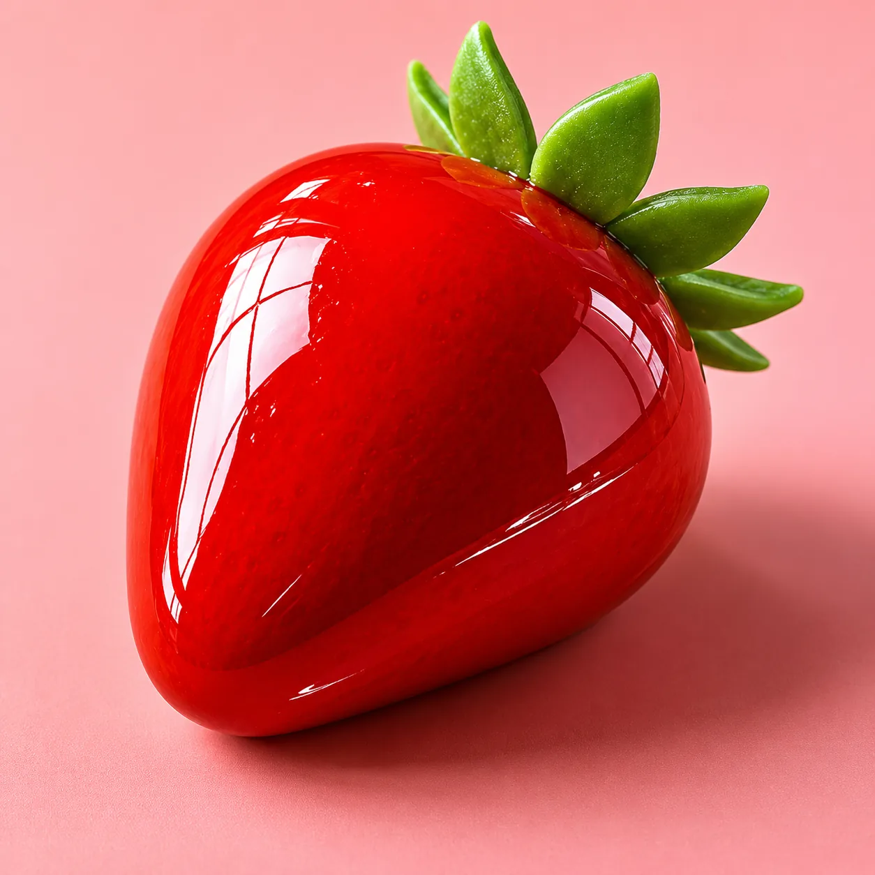 Fraise — Trompe-l'œil Atelier Mirage